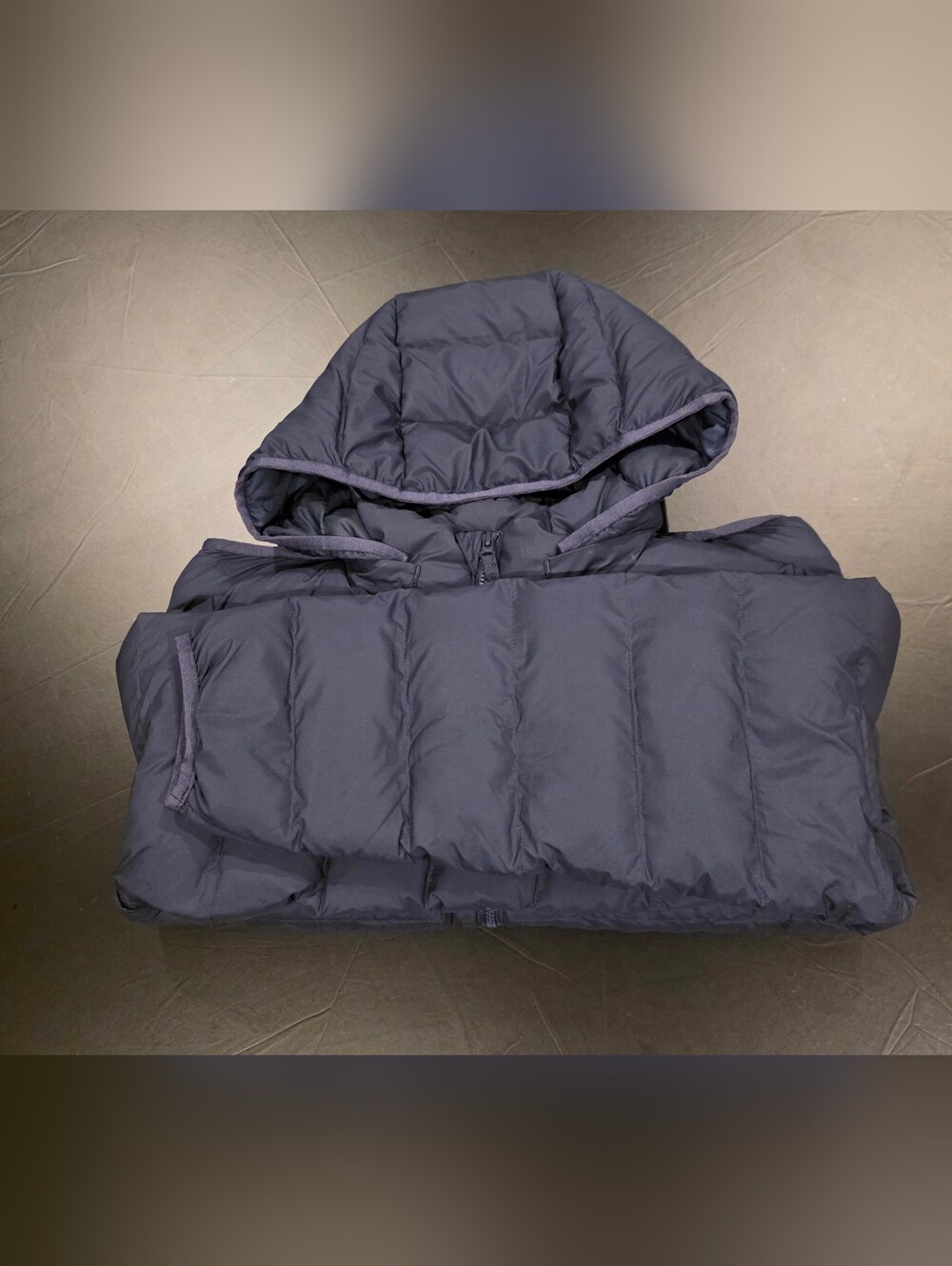 Uniqlo Kids Hooded Navy PUFFTECH Parka